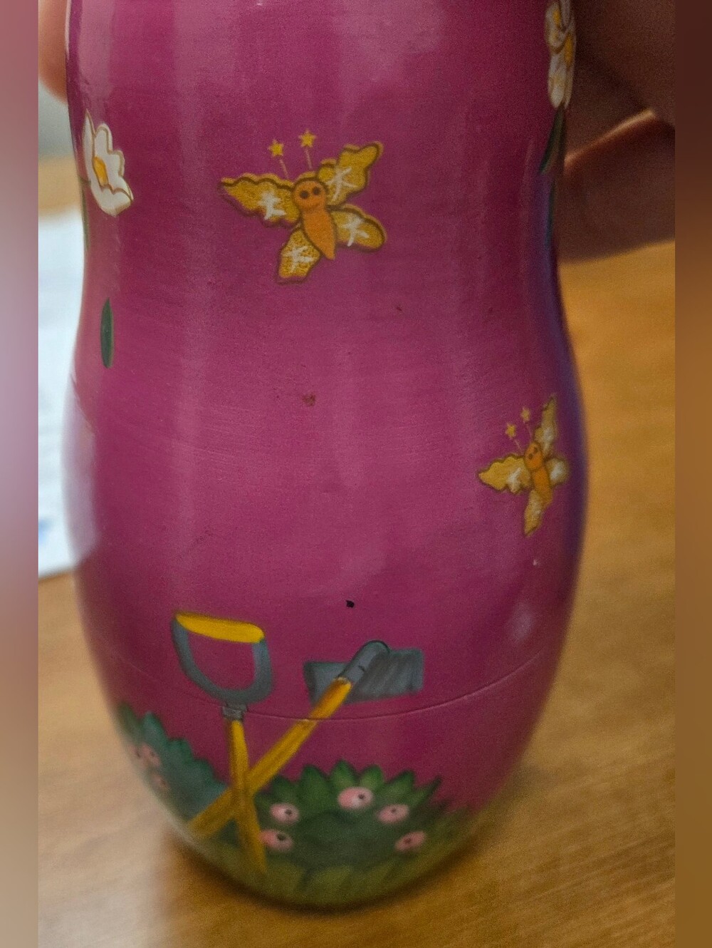 Vintage Strawberry Shortcake Wooden Nesting Dolls Set of 5 TCFC 2003 Collectible - Picture 9 of 12